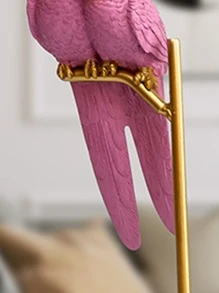 1pc Polyresin Decoration Object, Bird Design Decoration Craft For Home - Multicolor - View 5