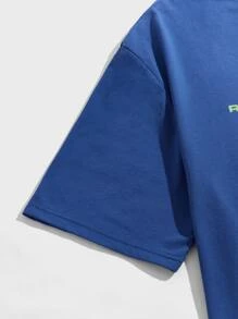 Creative Krystal Honohan Guys Butterfly Graphic Tee - Blue - View 4