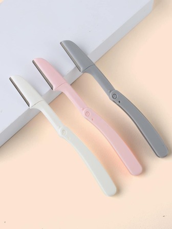 NEFOUME 3 st ansiktsrakhyvlar för kvinnor ansikte, ögonbrynsrakhyvel, dermaplane-rakhyvlar, ansiktsrakhyvlar, dermaplaning-verktyg persika-luddborttagare för hopfällbar resa ansikte, smink, billigt, rumsinredning, sminkbord, resor, sovrum, sminktillbehör, ögonbrynsrakhyvel, billigt, strumpor, smink, sminkverktyg, billiga saker, presenter, presenter till kvinnor, julklappar