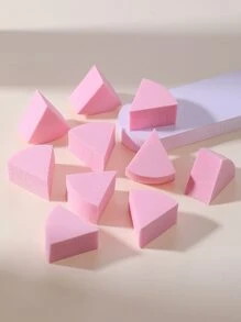 50 miếng mút trang điểm, thích hợp cho kem che khuyết điểm dạng kem & dạng phấn, dụng cụ trang điểm dạng phấn phủ, trang điểm, giá rẻ, trang trí phòng, bàn trang điểm, du lịch, phòng ngủ, phụ kiện trang điểm, bông phấn, cọ trang điểm, bông phấn, bông mút trang điểm - Hồng - Xem 2
