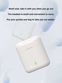 V77 Gaming Earphones 5.2 Wireless Smart Noise-Proof Low Latency Low Power Consumption In-Ear Led Earphones With Compatibility