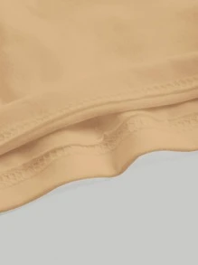 SHEIN MOD Solid One Shoulder Crop Top