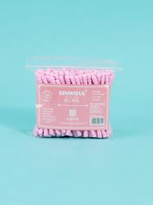 100支一次性棉籤 - 粉色 - 查看 4