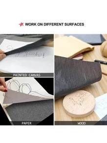 100 piezas/paquete papel de copia azul papel de calco A4 de una cara