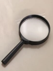 1 Màu Kính Lúp Đơn Giản Đa Năng Kính Lúp Cho Học Sinh Học Sinh Thực Nghiệm Quan Sát - màu đen - Xem 4