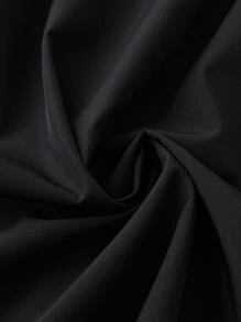 SHEIN Clasi Vestido panel con encaje - Negro - Ver 4