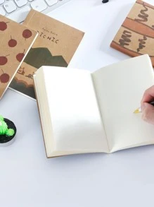 1 Máy tính xách tay họa tiết cây, Máy tính xách tay nhật ký di động đơn giản cho học sinh, văn phòng - Nhiều màu - Xem 2