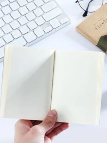 1 Máy tính xách tay họa tiết cây, Máy tính xách tay nhật ký di động đơn giản cho học sinh, văn phòng - Nhiều màu - Xem 3