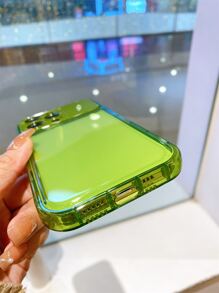 素色手機殼附鏡子 - 綠色 - 查看 6