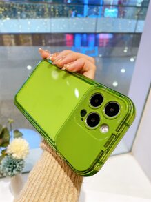 素色手機殼附鏡子 - 綠色 - 查看 7