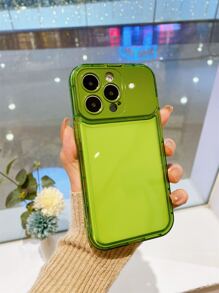 素色手機殼附鏡子 - 綠色 - 查看 8