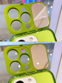 素色手機殼附鏡子 - 綠色 - 查看 10