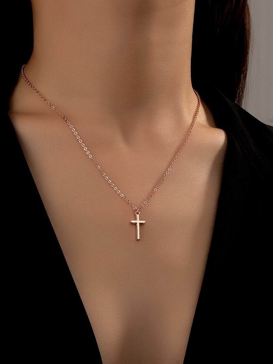 Cross Charm Necklace