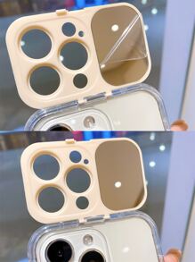 Funda de móvil liso con espejo - Blanco - Ver 5