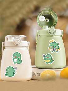 60pcs Cartoon Dinosaur Pattern Assorted Sticker, Cute Multi-purpose Sticker For DIY Craft, Decoration - Multicolor - View 3