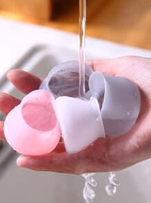 8pcs White Table Leg Cover, Silicone Chair Foot Cover For Home