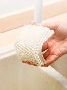 1 pieza Jabón multifuncional vegetal Cepillo de limpieza para doméstico - Beis - Ver 3