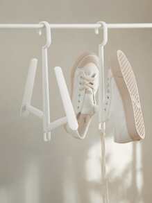 1 pieza Percha blanco colgante zapato secado para casa - Blanco - Ver 1