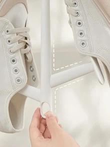 1 pieza Percha blanco colgante zapato secado para casa - Blanco - Ver 2