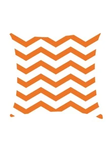 6 peças/conjunto Estojo decorativo de almofada de arremesso linho modernista impressão geométrica sem enchimento para sofá - Multicolorido - Ver 7