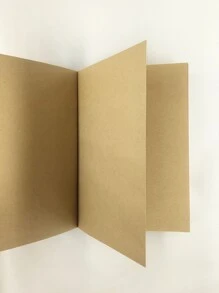 1入組素色速寫本簡單多用途繪圖筆記本適合學生藝術家初學者 - 杏色 - 查看 7