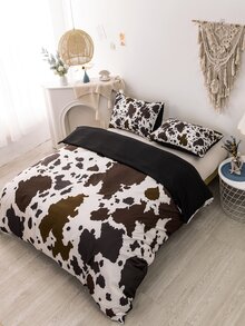 3 件組牛毛聚酯纖維羽絨被套套裝 - 彩色 - 查看 5