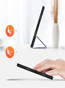 PU皮革殼套兼容華為MatePad - 藍色 - 查看 3