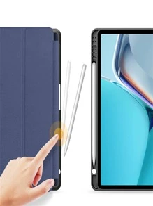 PU皮革殼套兼容華為MatePad - 藍色 - 查看 4