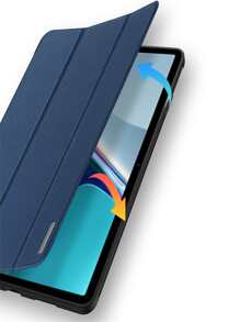 PU皮革殼套兼容華為MatePad - 藍色 - 查看 6