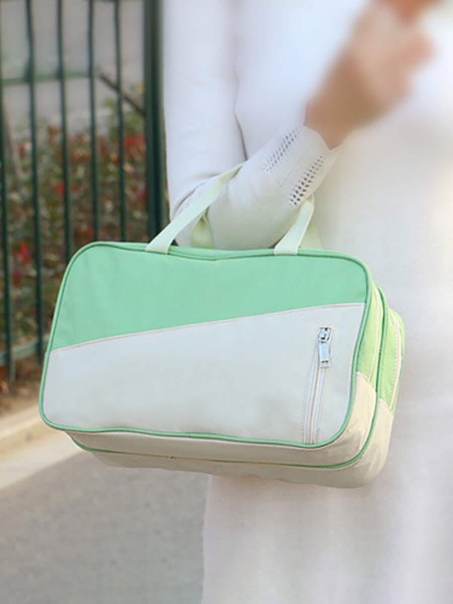 1入組雙色旅行便攜水洗適用於戶外 - 薄荷綠 - 查看 1