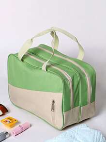 1入組雙色旅行便攜水洗適用於戶外 - 薄荷綠 - 查看 2