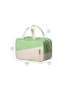 1入組雙色旅行便攜水洗適用於戶外 - 薄荷綠 - 查看 3