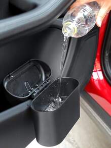 1pc Portable Car Trash Can