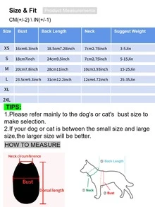 1pc Contrast Binding Pet Tee For Dog And Cat For Summer - Navy Blue - View 7