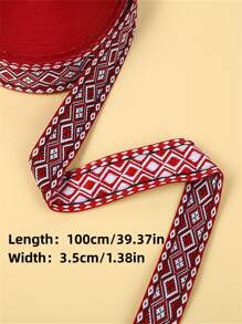 1roll Geometric Pattern DIY Sewing Trim