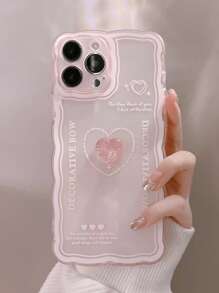 Vỏ điện thoại trang trí trái tim - Nhiều màu - Xem 3