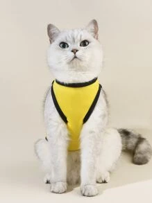 PETSIN 1PC Letter Graphic Pet Tank Cho Chó Và Mèo Cho Mùa Hè - Nhiều màu - Xem 4