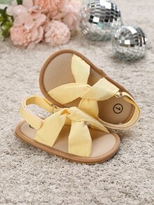 Baby Twist Detail Slingback Sandals, Fashionable Outdoor Canvas Sandals