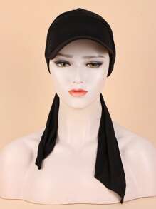 Mũ bóng chày rắn - màu đen - Xem 4