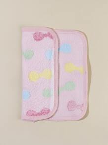 PETSIN 1pc Bow Print Hamster Blanket For Small Animal For Sleeping - Multicolor - View 5