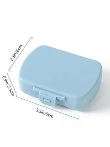 1入組多格藥品收納盒6格戶外藥盒 - 綠色 - 查看 2