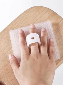 2入組紫色廚房清潔刷塑料果蔬刷