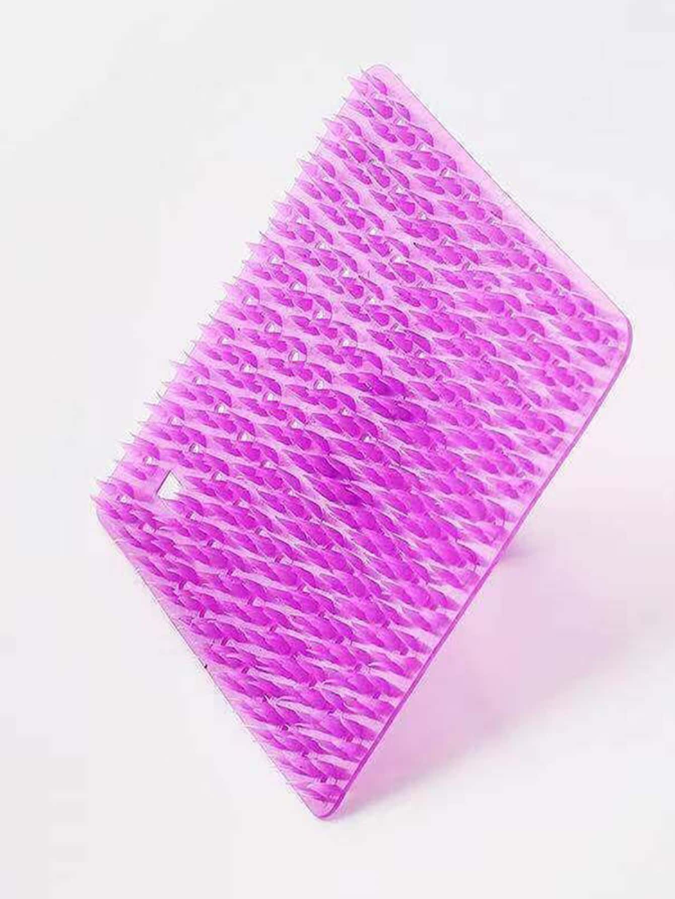 2入組紫色廚房清潔刷塑料果蔬刷