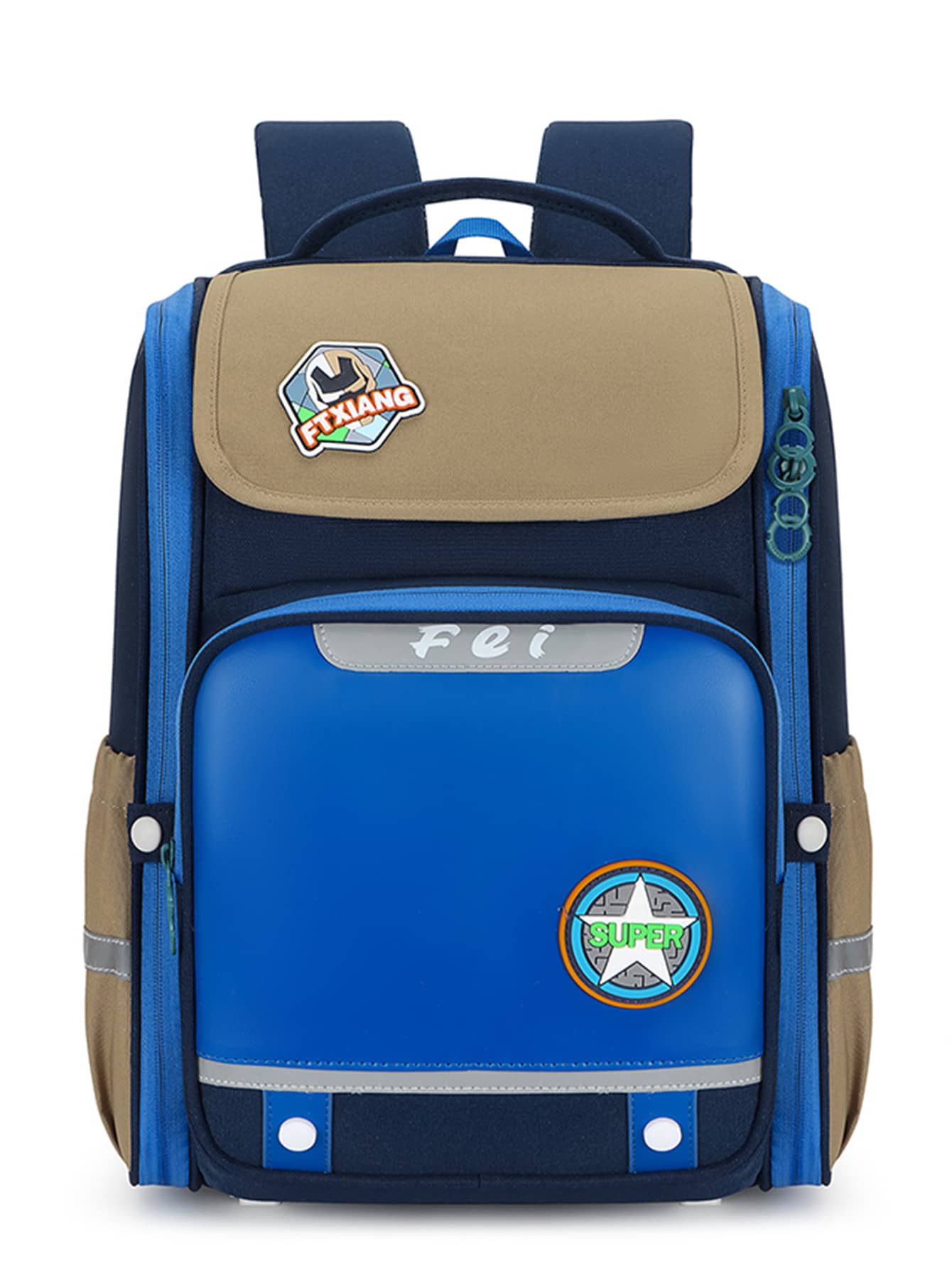 兒童卡通圖案經典背包可愛學校