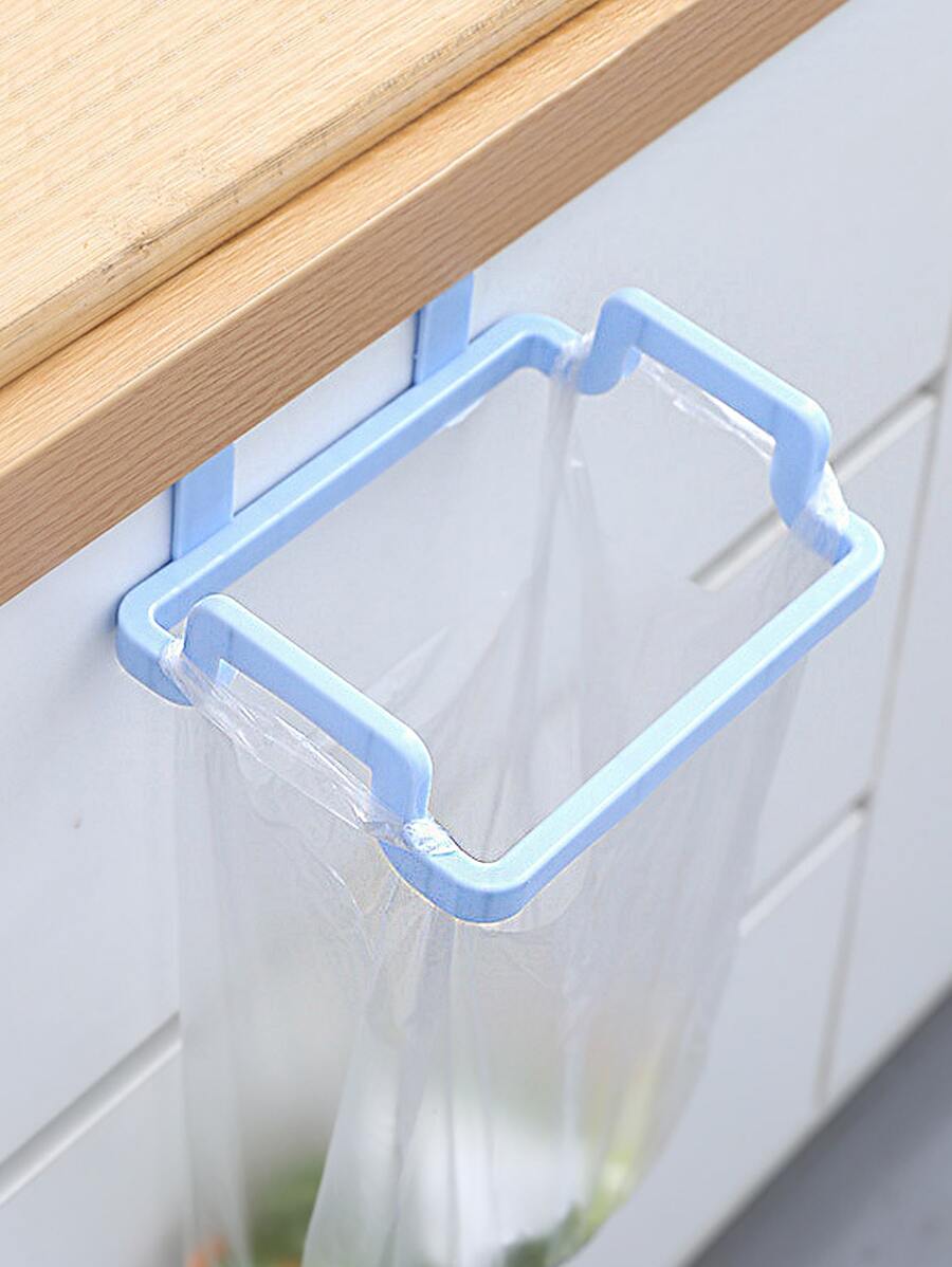 1pc Kitchen Trash Bag Storage Rack, Cabinet Hanging Garbage Bag Holder ...