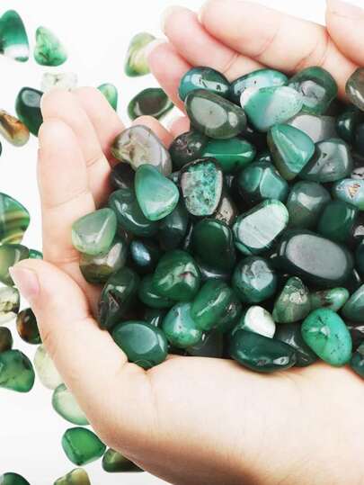 130 克(約 50 顆)裝飾瑪瑙石 7-14 毫米