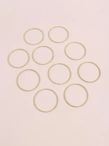 10 piezas Brazalete minimalista