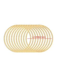 10 piezas Brazalete minimalista