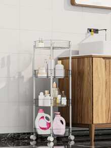 1件装多层浴室收纳架，现代不锈钢浴室收纳架 - 無色 - 查看 7
