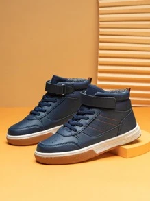 Garçon Chaussures skateboard à fermeture autoagrippante montant